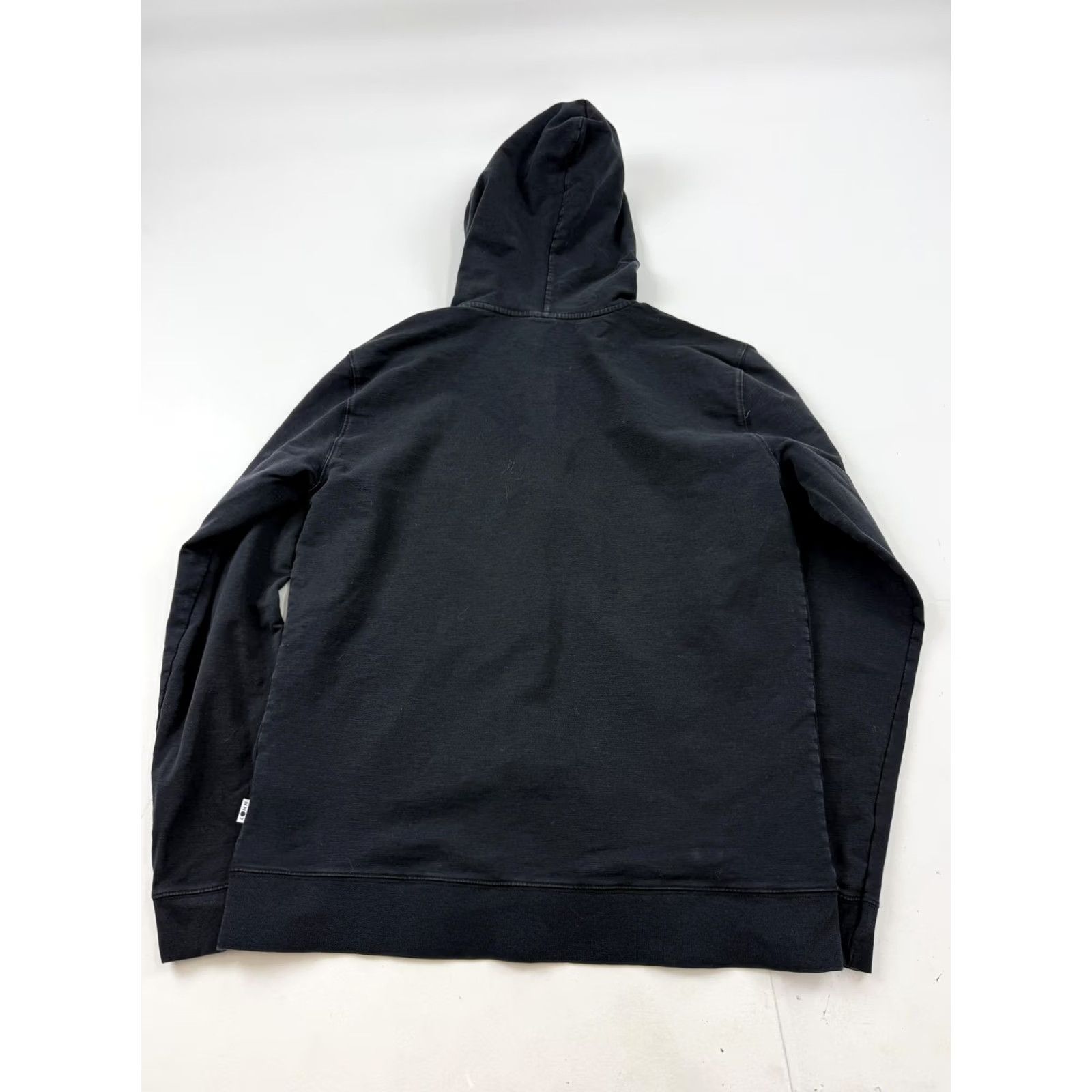 NN07 NN07 Hoodie Mens Large Black Full Zip Jersey Cotton Knit Solid Sweatshirt Size US L / EU 52-54 / 3 - 7 Thumbnail