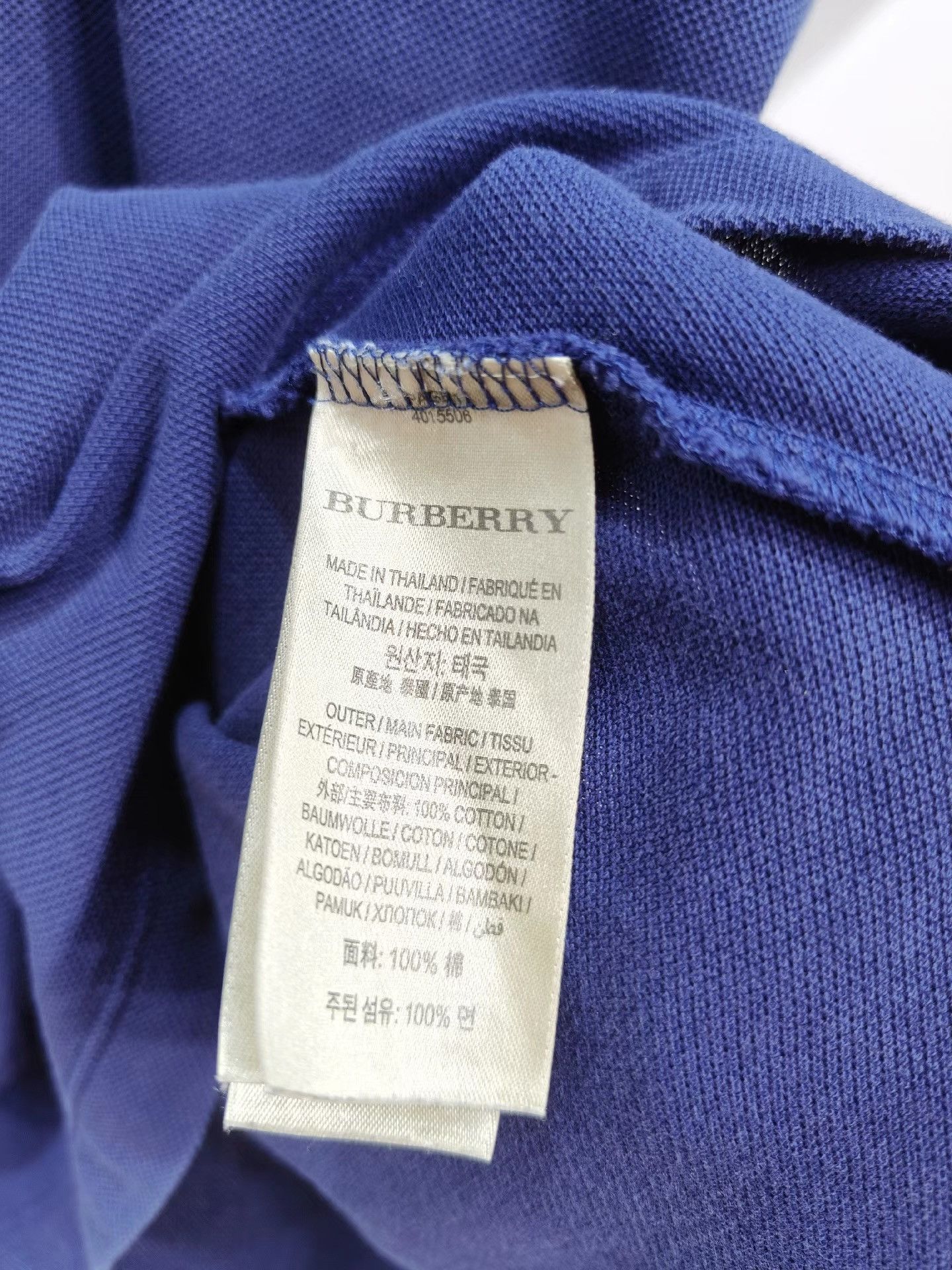 Burberry BURBERRY Men's Short Sleeve Top K29 Size US XL / EU 56 / 4 - 4 Thumbnail