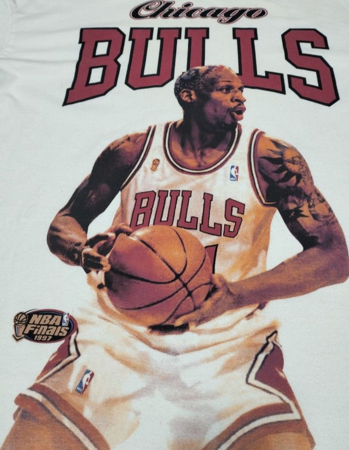 Mitchell & Ness Dennis rodman T-Shirt Size US XL / EU 56 / 4 - 6 Thumbnail