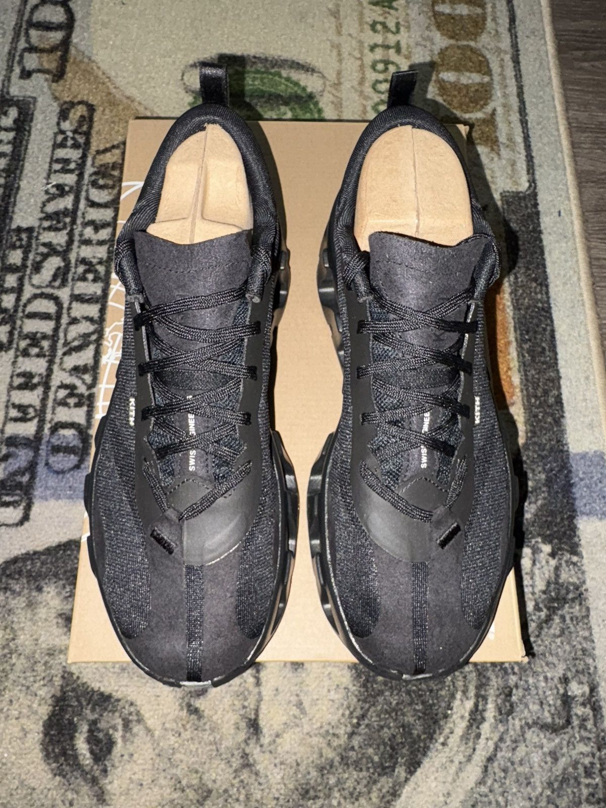 Kith × On On Running K-Tech 1 Kith Black (7 Mens) Size US 8.5 / IT 38.5 - 4 Thumbnail