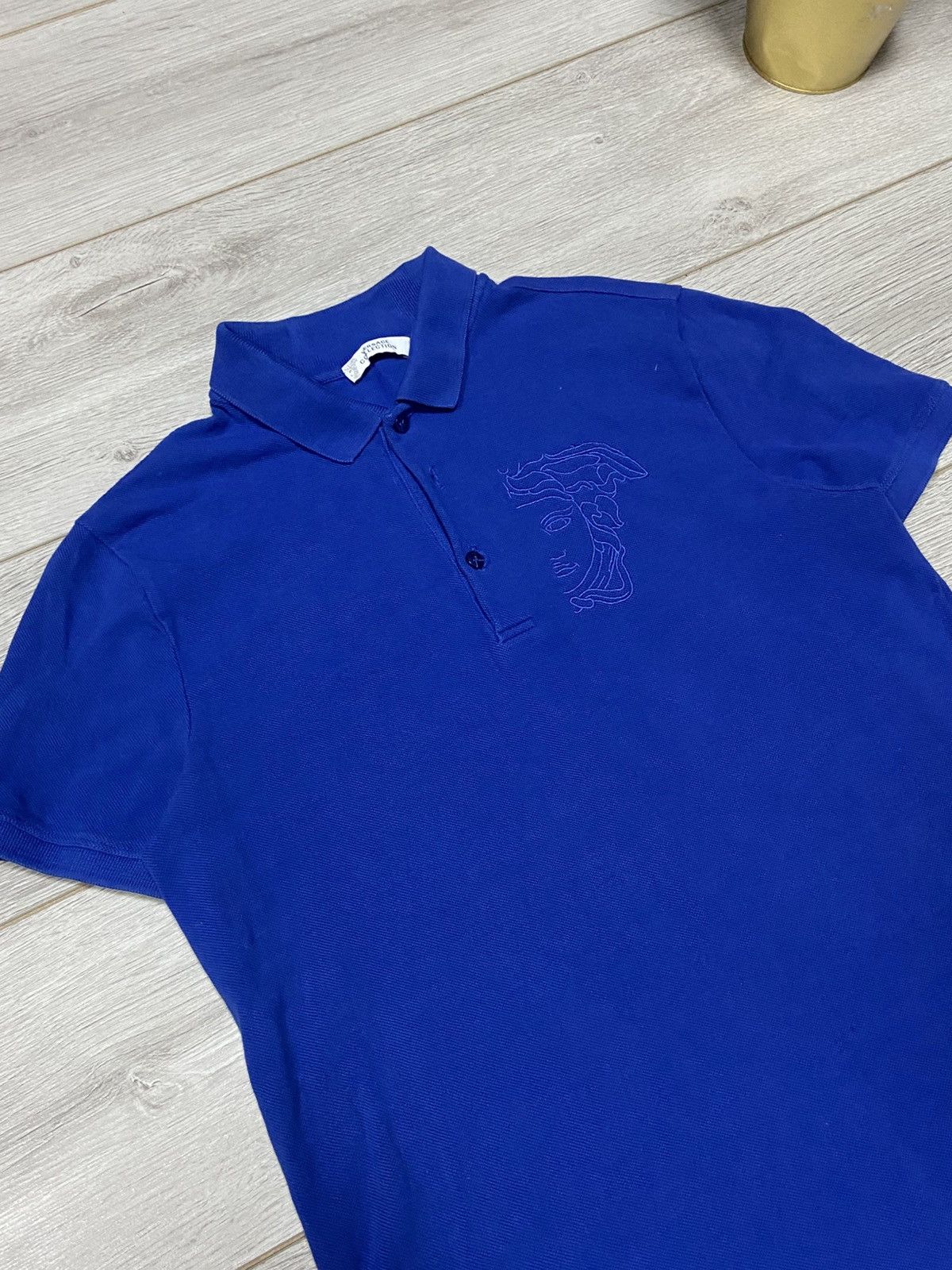 Versace Versace half Medusa head polo shirt Size US S / EU 44-46 / 1 - 3 Thumbnail
