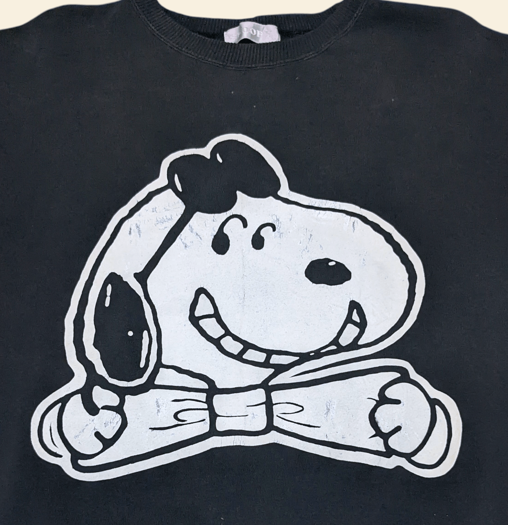 Cartoon Network × Peanuts × Vintage Vintage 70s 80s Snoopy Joe Cool Peanuts Sweatshirt Size US M / EU 48-50 / 2 - 3 Thumbnail