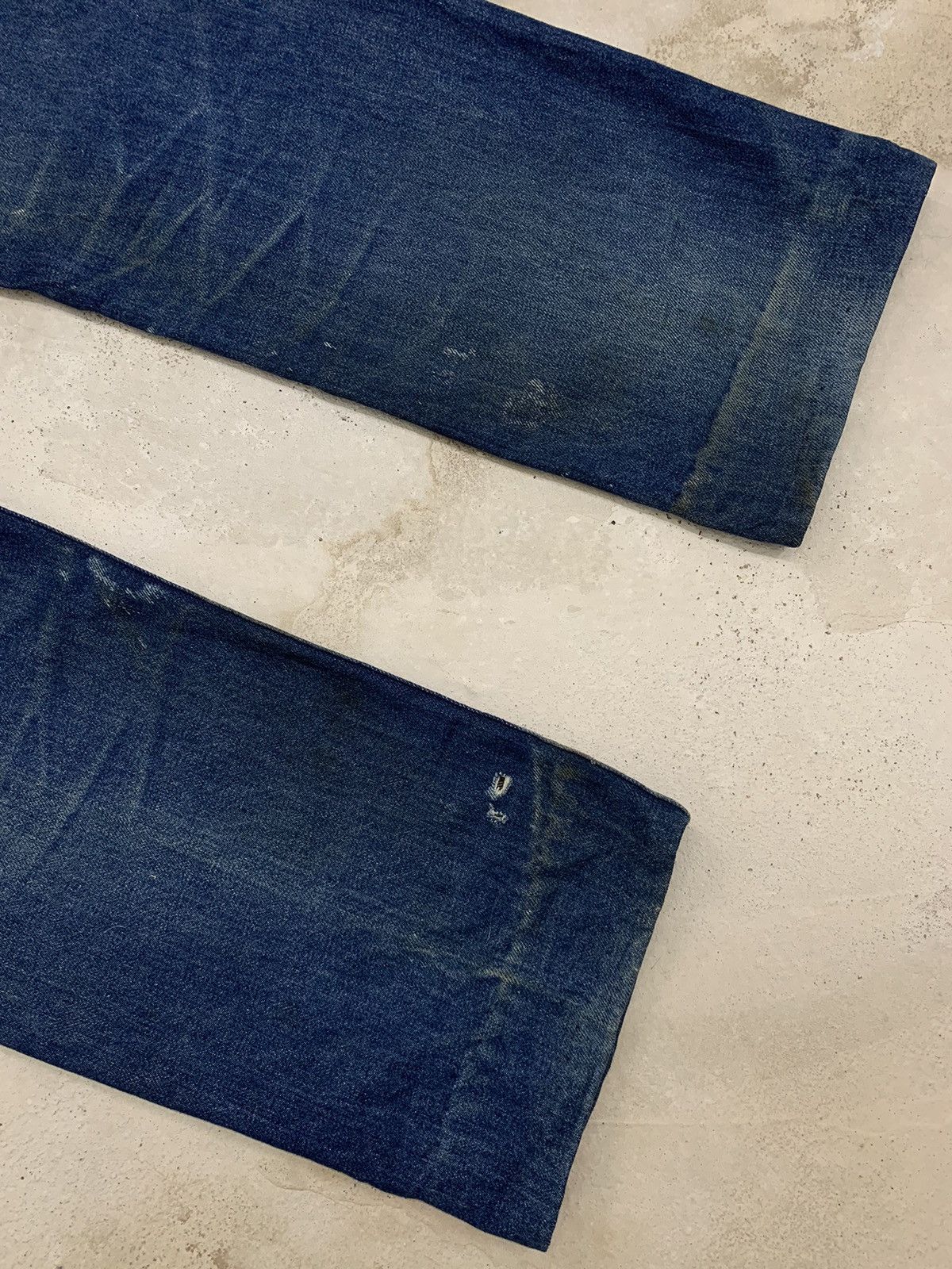 Vintage Levis 607 Orange Tab Mud Wash Distressed (AE10)