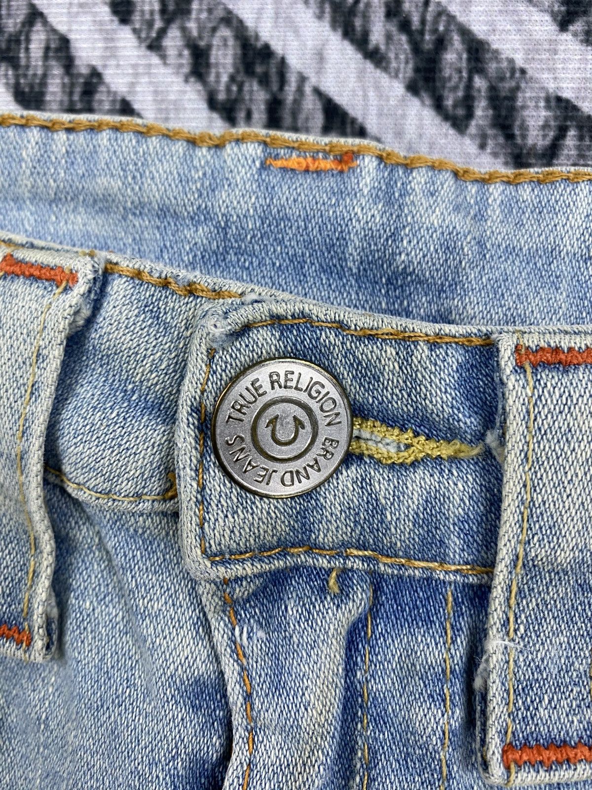 True Religion Vintage True Religion Flared Denim Jeans Size 26" / US 2 / IT 38 - 13 Thumbnail