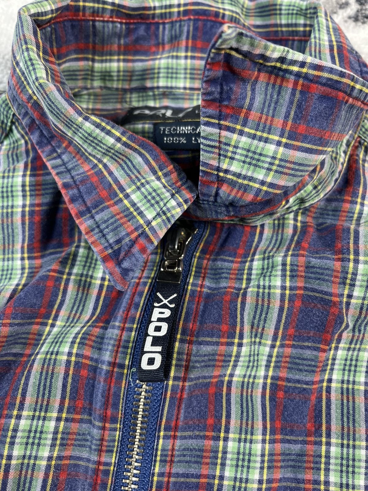 Polo Ralph Lauren Polo Golf Ralph Lauren Technical Plaid Zip Shirt Size US M / EU 48-50 / 2 - 7 Thumbnail