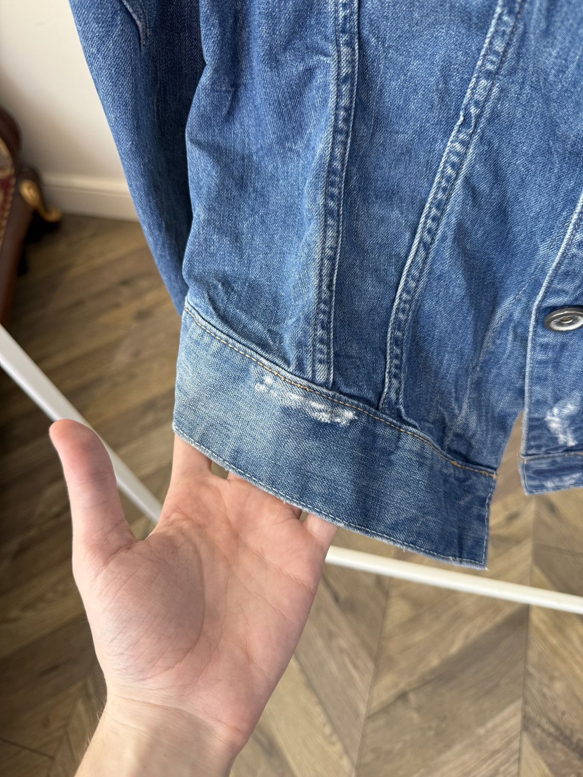 G-Star Vintage G-Star RAW Women’s Denim Jacket Blue Wash ARC JKT Size M / US 6-8 / IT 42-44 - 11 Thumbnail