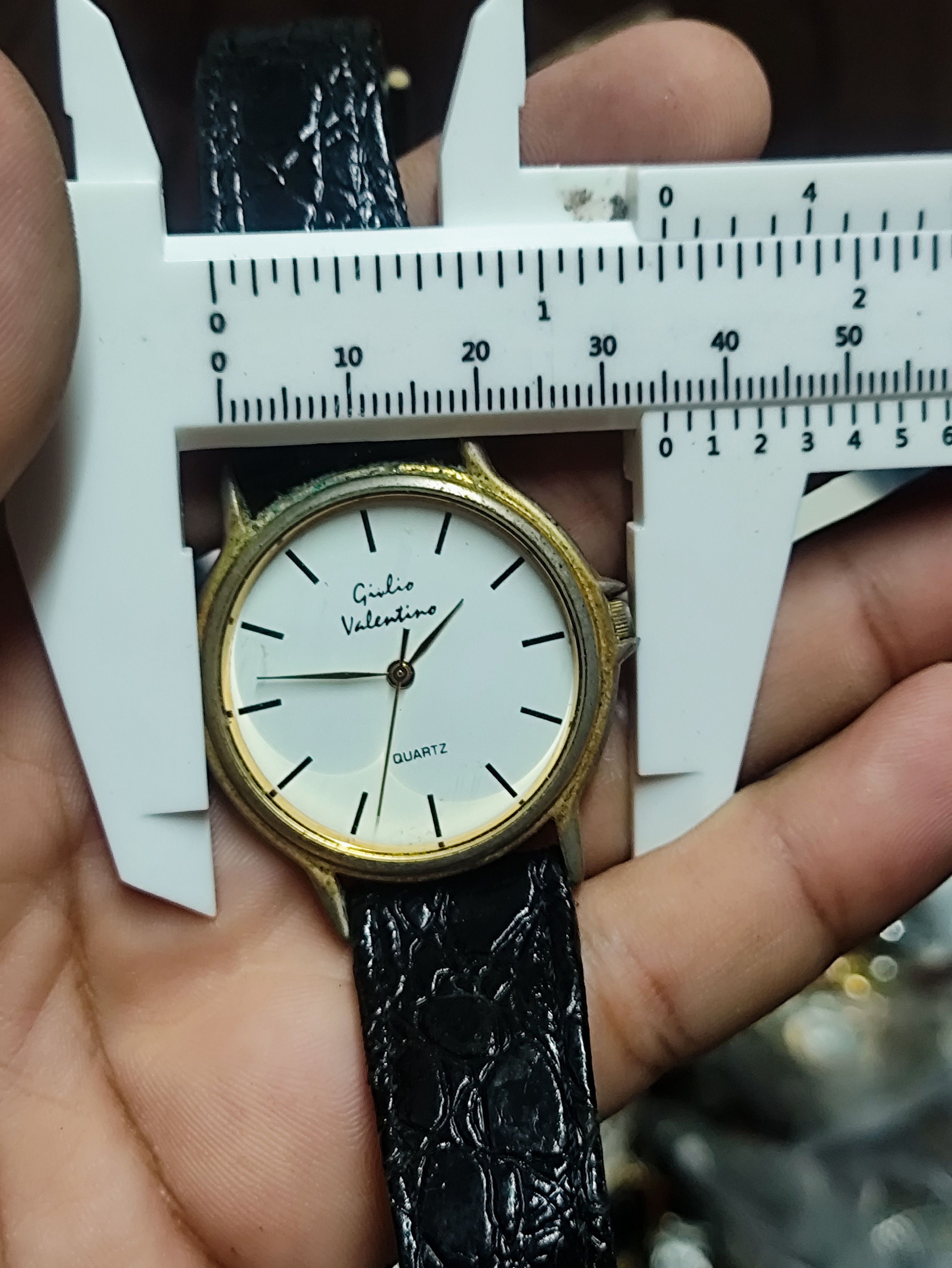 Japanese Brand × Vintage Vintage Watch By Girdio Valentino JAPAN ENGINE WATCH Size ONE SIZE - 5 Thumbnail