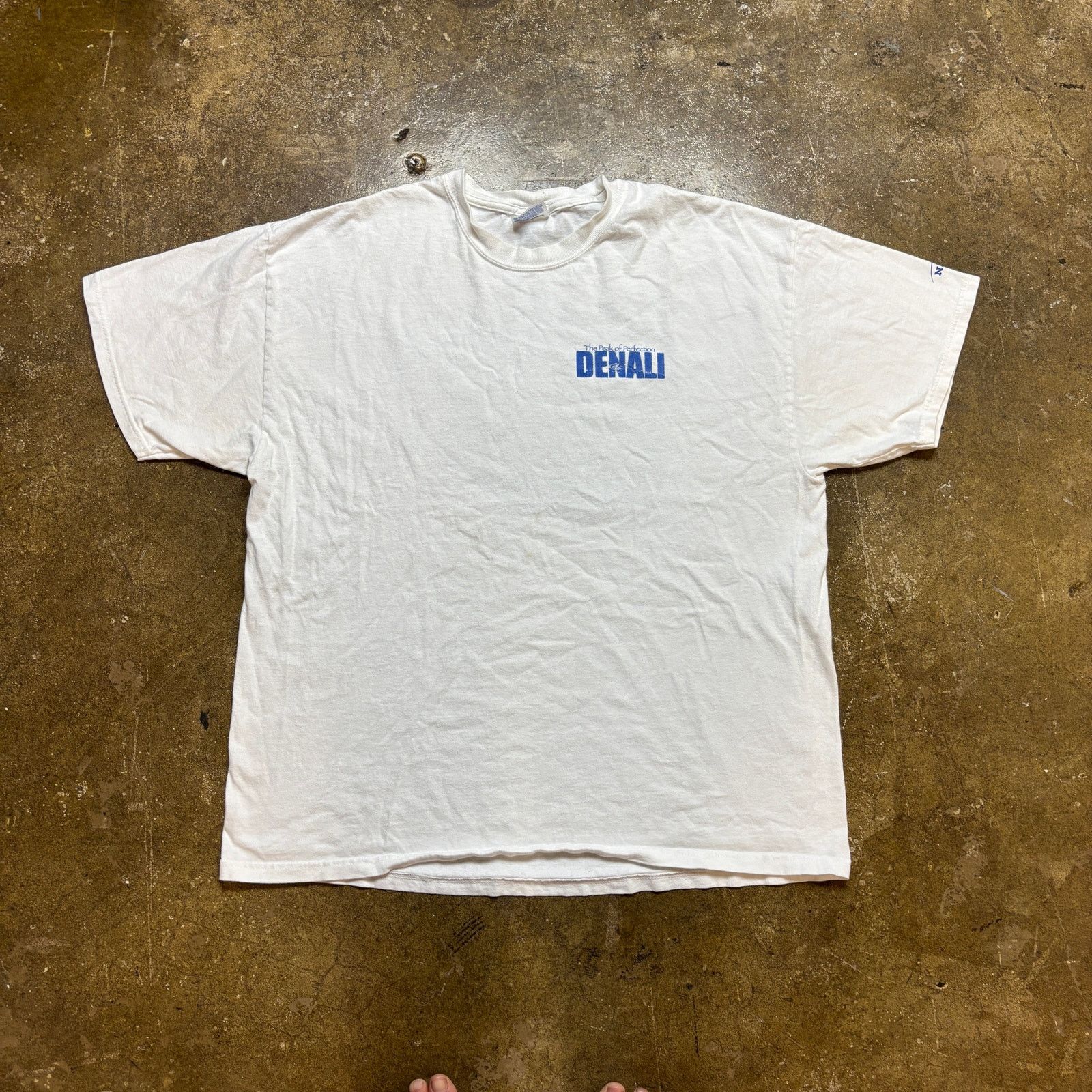 Hanes × Vintage VTG NMB Denali Peak of Perfection Climbing Keyboard Shirt XL Size US XL / EU 56 / 4 - 2 Thumbnail