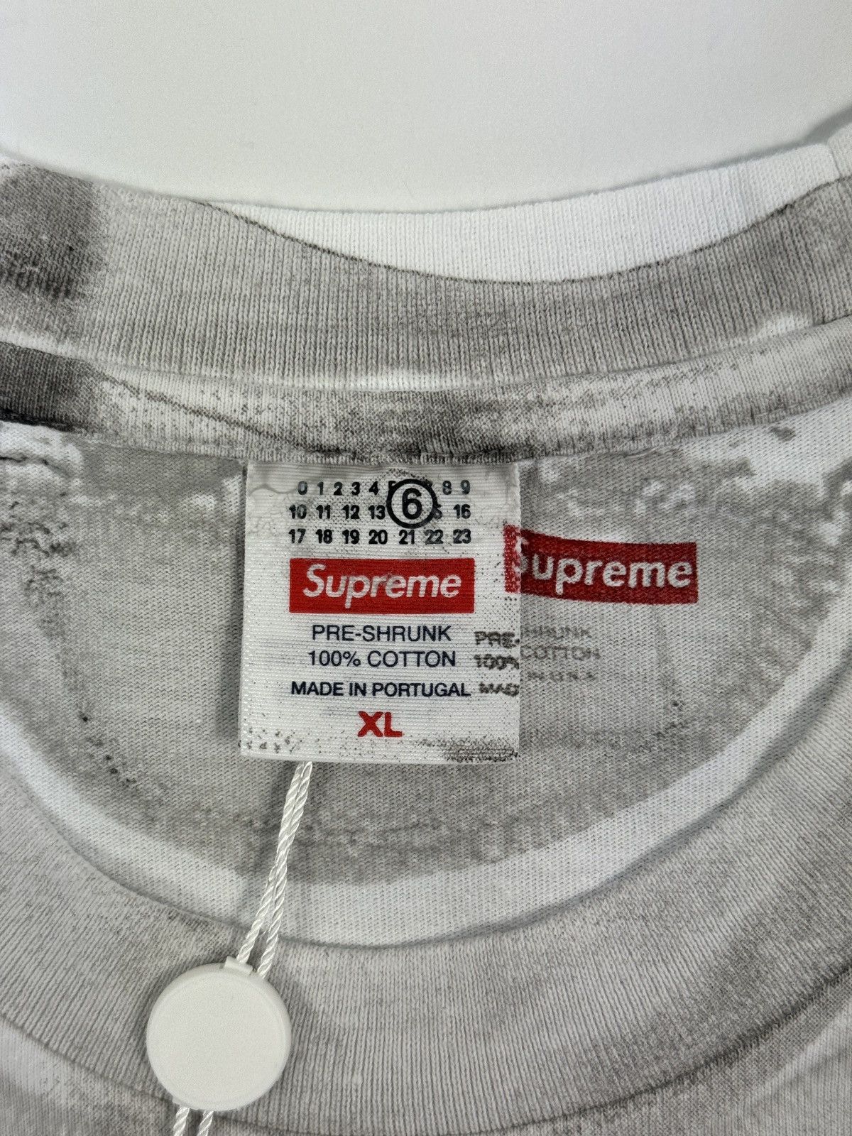 Maison Margiela × Supreme BOX LOGO T-SHIRT Size US XL / EU 56 / 4 - 5 Thumbnail