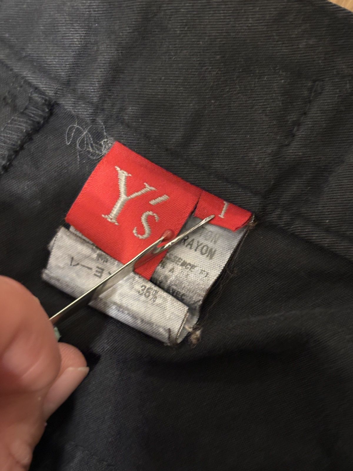 Y's × Yohji Yamamoto Rare Yohji Yamamoto Back Cinch Wide Pants Size US 30 / EU 46 - 4 Thumbnail