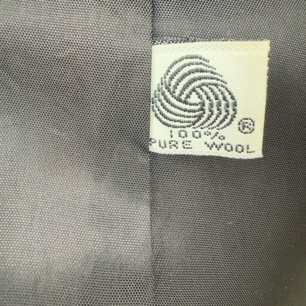 Vintage VINTAGE Pavillon Gray Power Shoulders Tailored Jacket Size S Size XS / US 0-2 / IT 36-38 - 9 Thumbnail