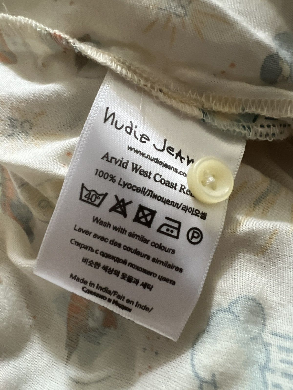 Nudie Jeans Nudie Jeans Tencel Button-Up Shirt Size US XXL / EU 58 / 5 - 5 Thumbnail
