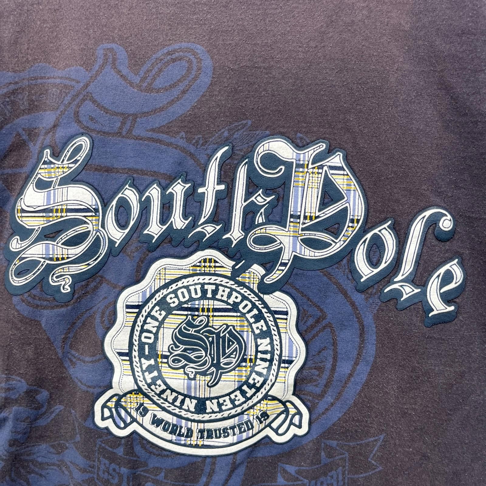 Southpole Vintage South Pole Y2K Sun Faded T Shirt Medium Size US M / EU 48-50 / 2 - 3 Thumbnail