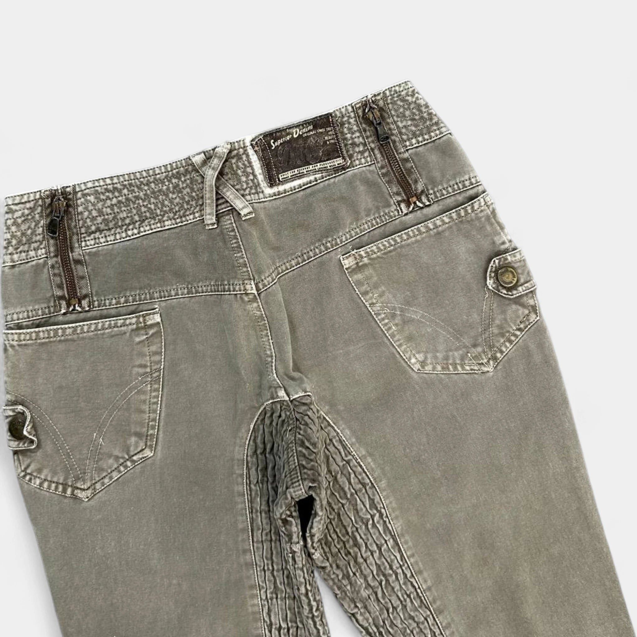 Dolce & Gabbana Dolce & Gabbana Green Military Style Pants Size 28" / US 6 / IT 42 - 4 Thumbnail