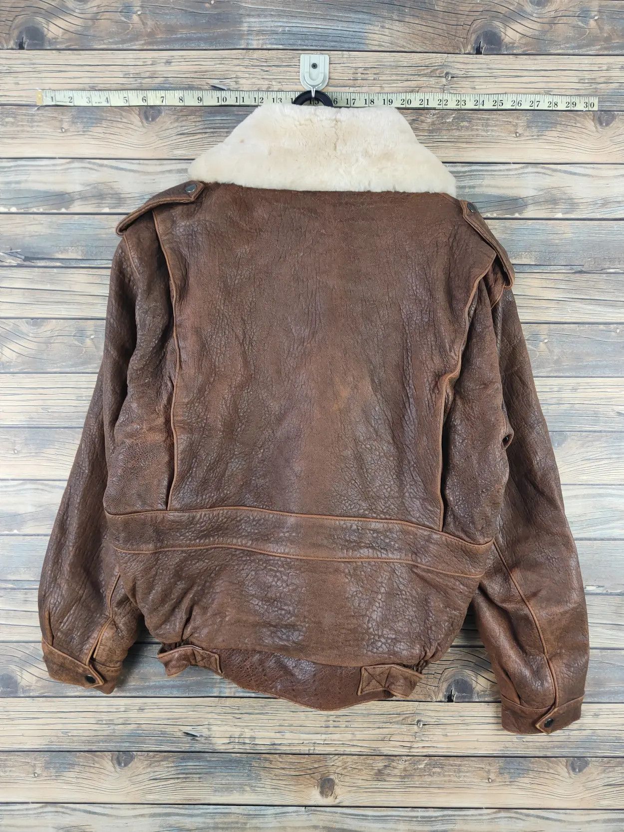 Vintage DL Bravery Chieftain Brown vintage Leather Jackets #W2260 Size US L / EU 52-54 / 3 - 8 Thumbnail