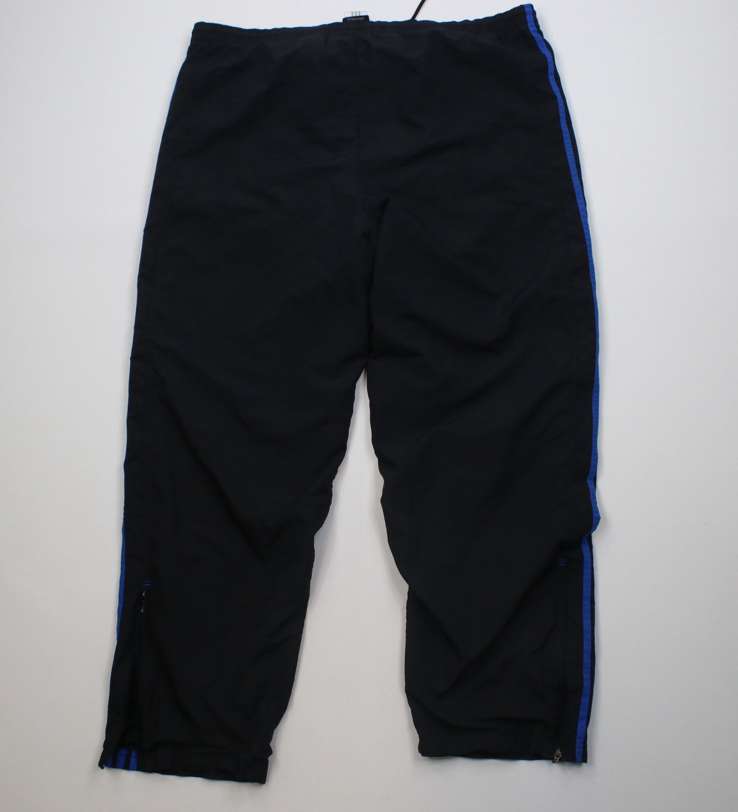 Adidas Vintage Y2K 2005 Adidas Lined Wide Leg Windbreaker Pants Size US 36 / EU 52 - 13 Thumbnail