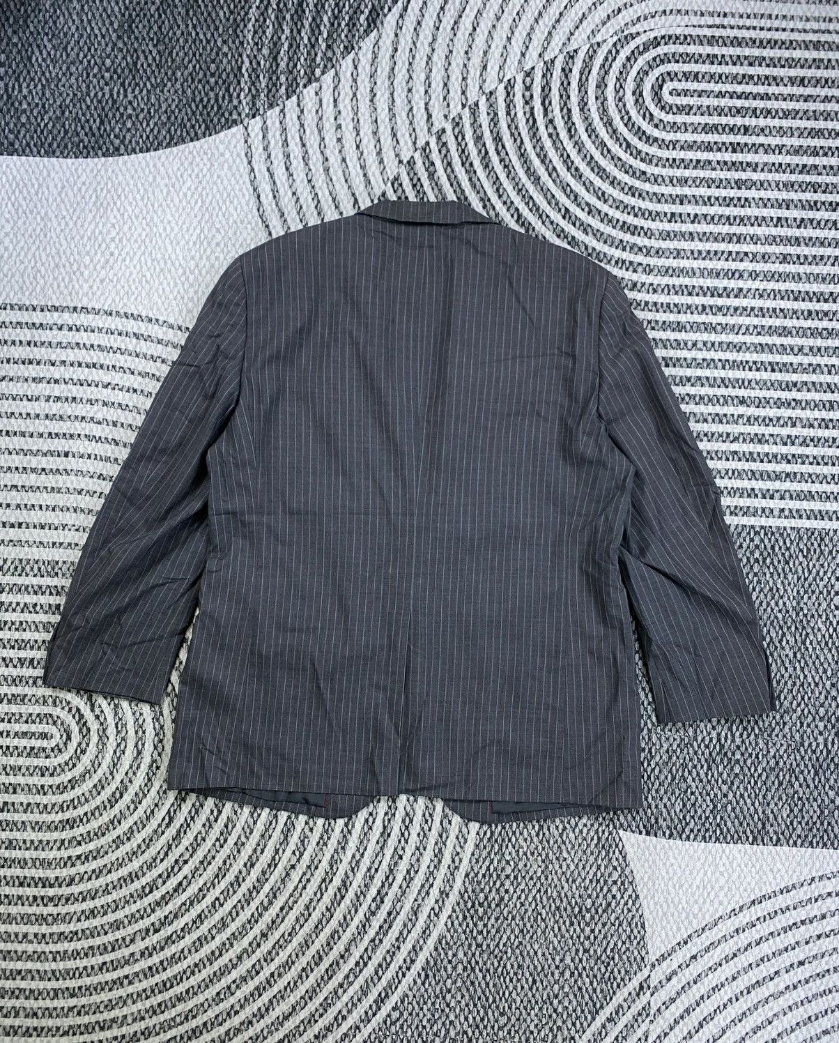 Kansai Yamamoto Vintage Sissy By Kansai Yamamoto Striped Suit Blazer Jacket Size US M / EU 48-50 / 2 - 2 Thumbnail