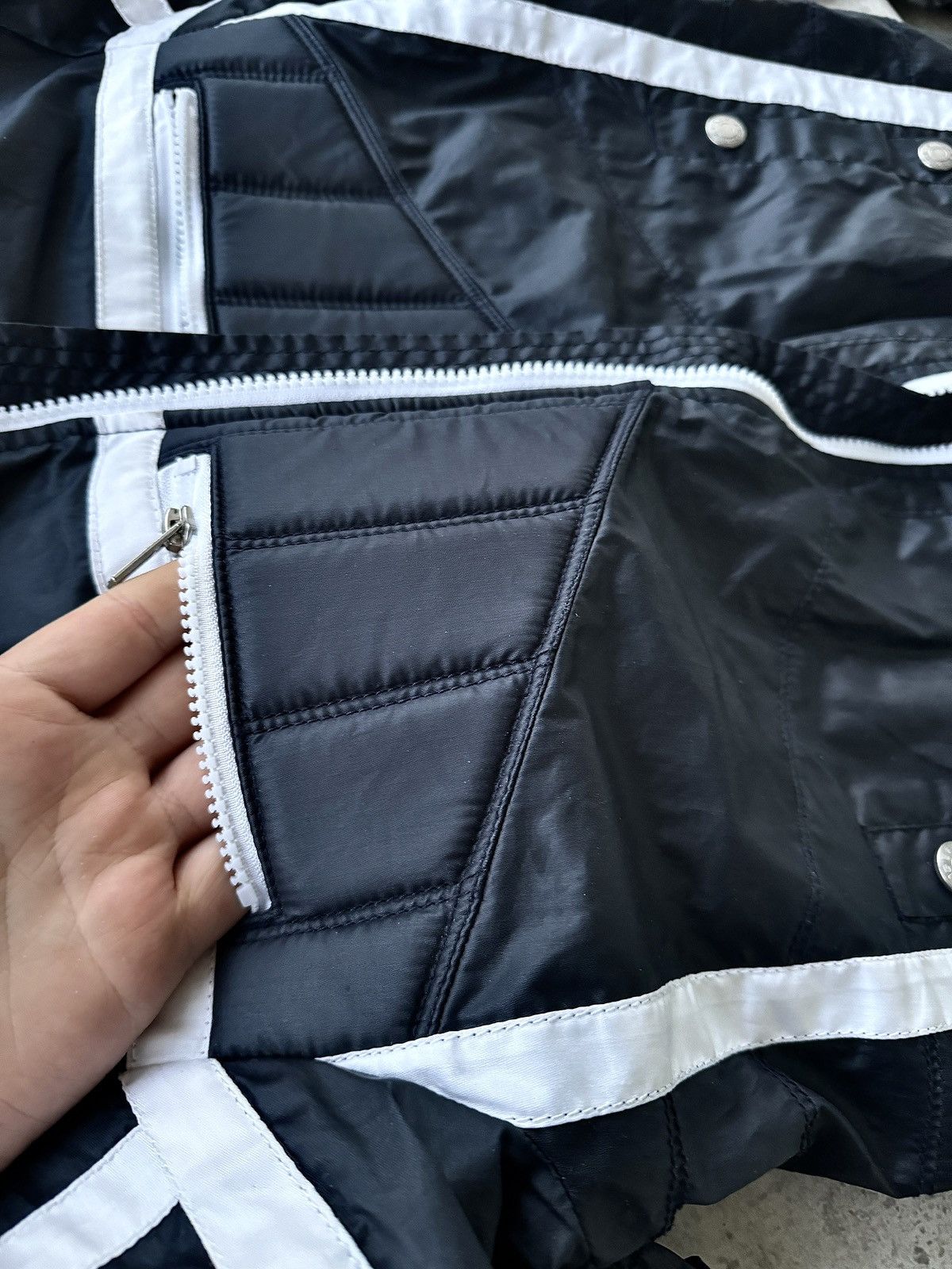 Beauty Beast × Japanese Brand × Yohji Yamamoto Vintage Japanese 3D Puff Pocket Energie Racing Jacket Size US S / EU 44-46 / 1 - 11 Thumbnail