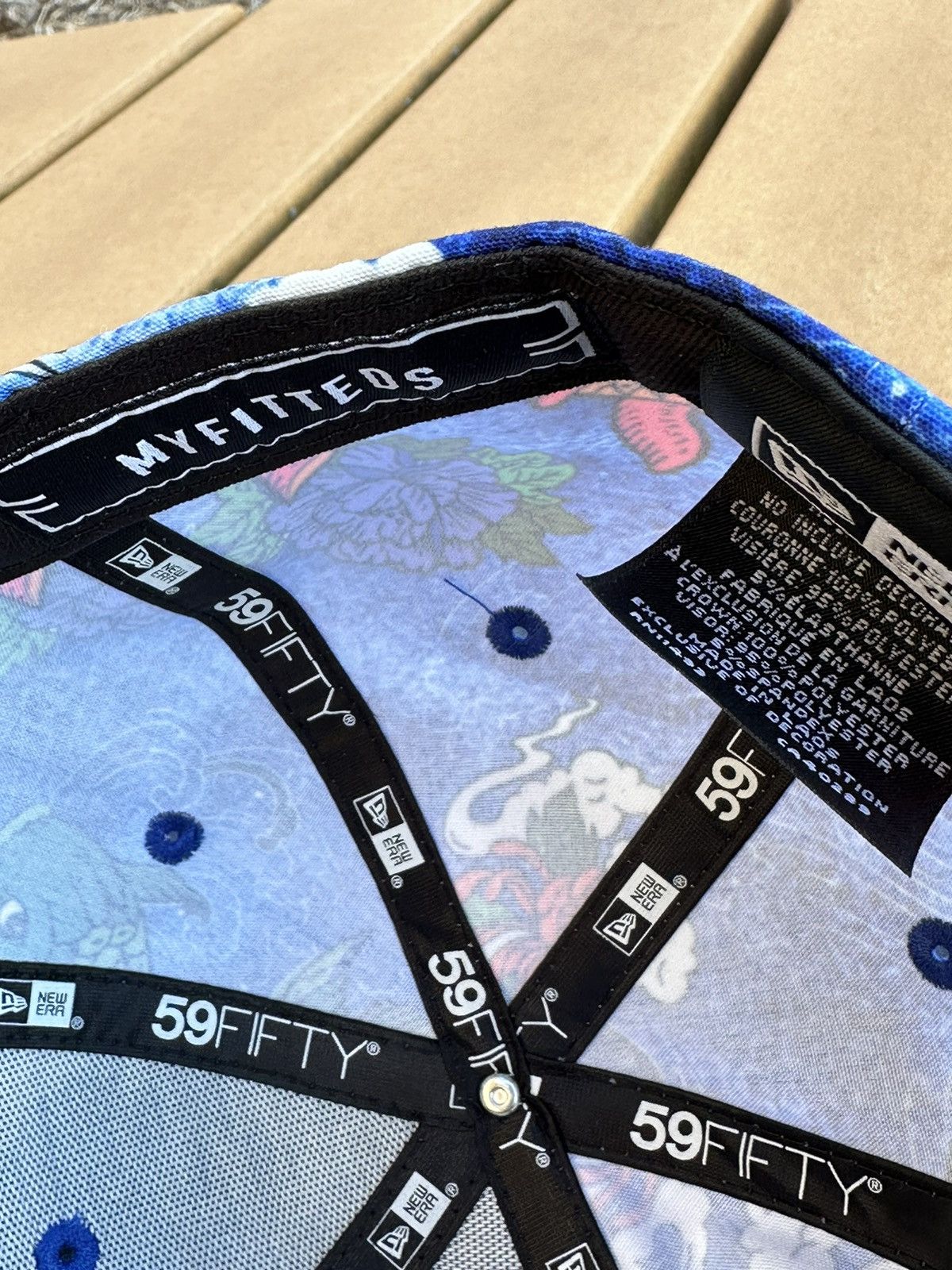 Hat Club × MyFitteds × New Era (7 3/8) Colorado Rockies 25th Anniversary Koi Pond Rockwell Size ONE SIZE - 6 Thumbnail