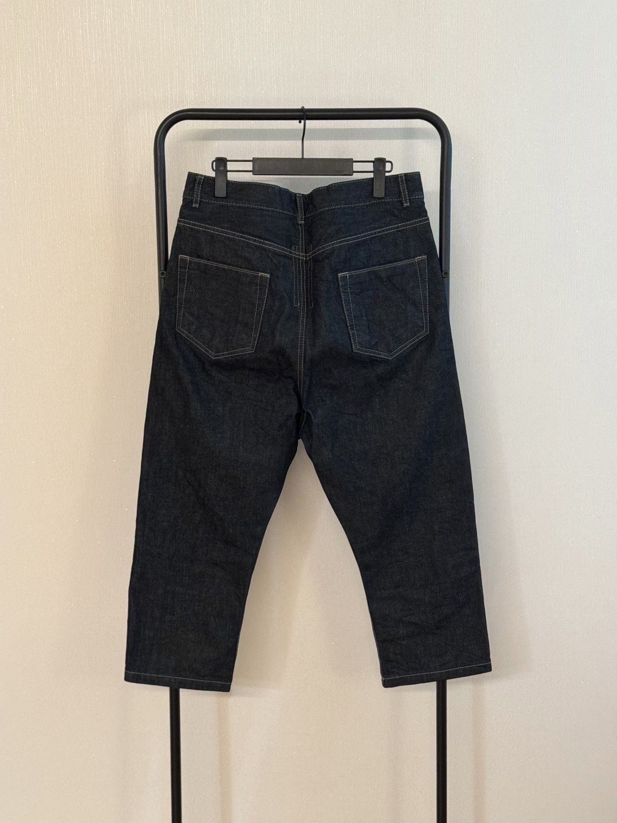 Rick Owens Drkshdw Cropped denim jeans Size US 31 - 2 Thumbnail