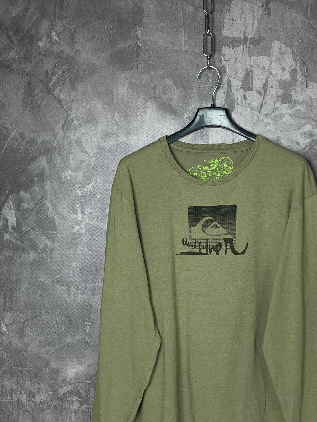 Quiksilver × Vintage Vintage Quiksilver Surf Wear Longsleeve Vintage 90s Style Size US M / EU 48-50 / 2 - 3 Thumbnail