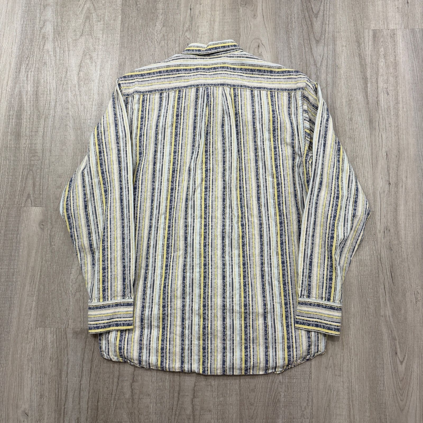 Tommy Bahama Tommy Bahama Button Shirt Men's Medium Striped Long Sleeve Size US M / EU 48-50 / 2 - 6 Thumbnail