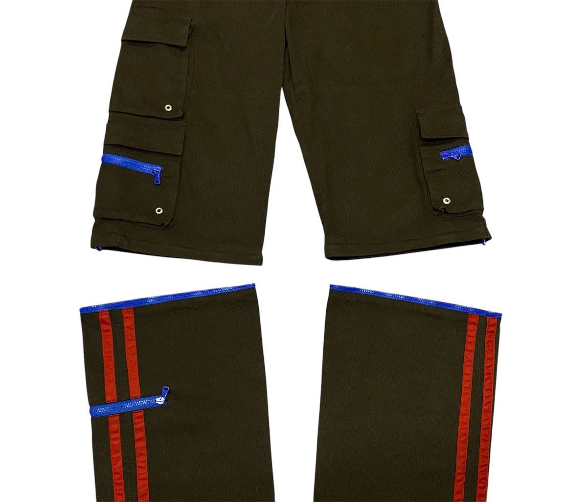 Dolce & Gabbana Dolce & Gabbana Corduroy Multi Pocket 2Way Pants Size US 33 - 5 Thumbnail