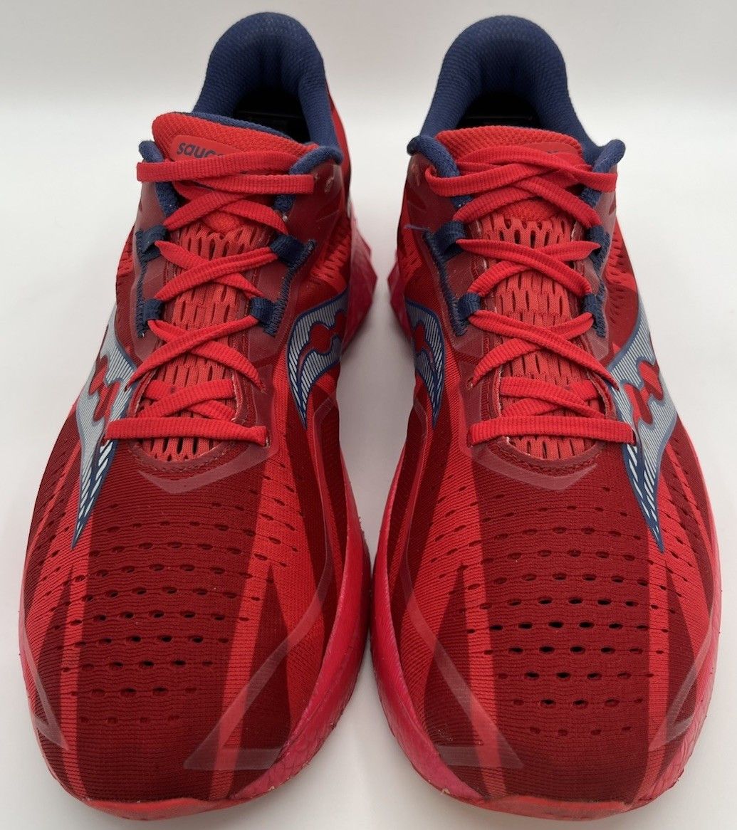 Saucony Saucony Endorphin Speed 4 London Size 11.5 Red Running Shoes Size US 11.5 / EU 44-45 - 2 Thumbnail