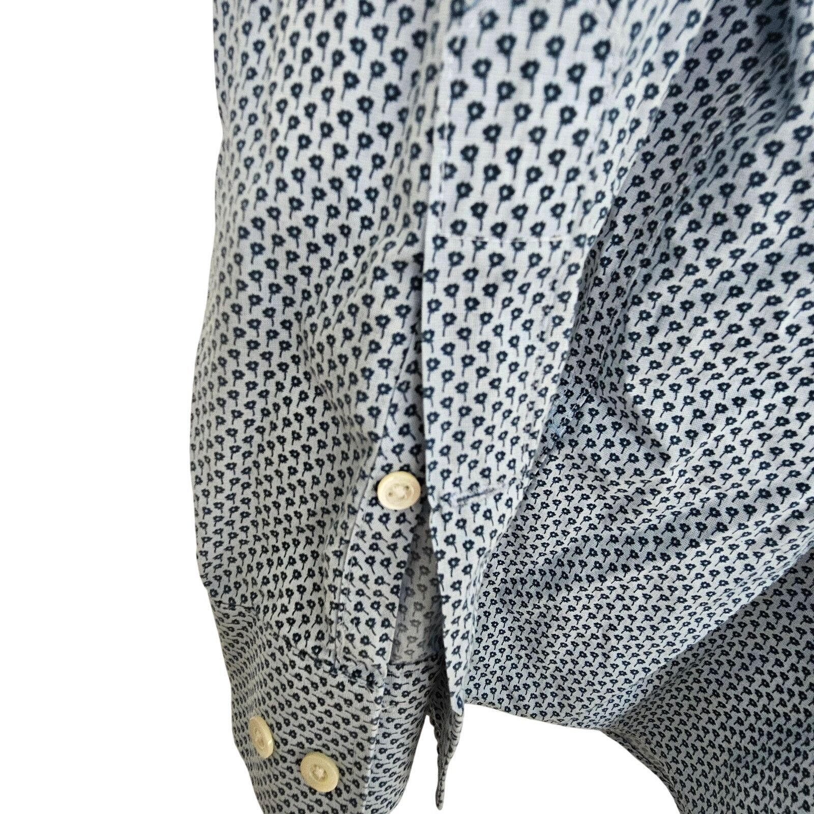 Bonobos Bonobos Dress Shirt Blue Floral Print Long Sleeve 35 Size US S / EU 44-46 / 1 - 4 Thumbnail