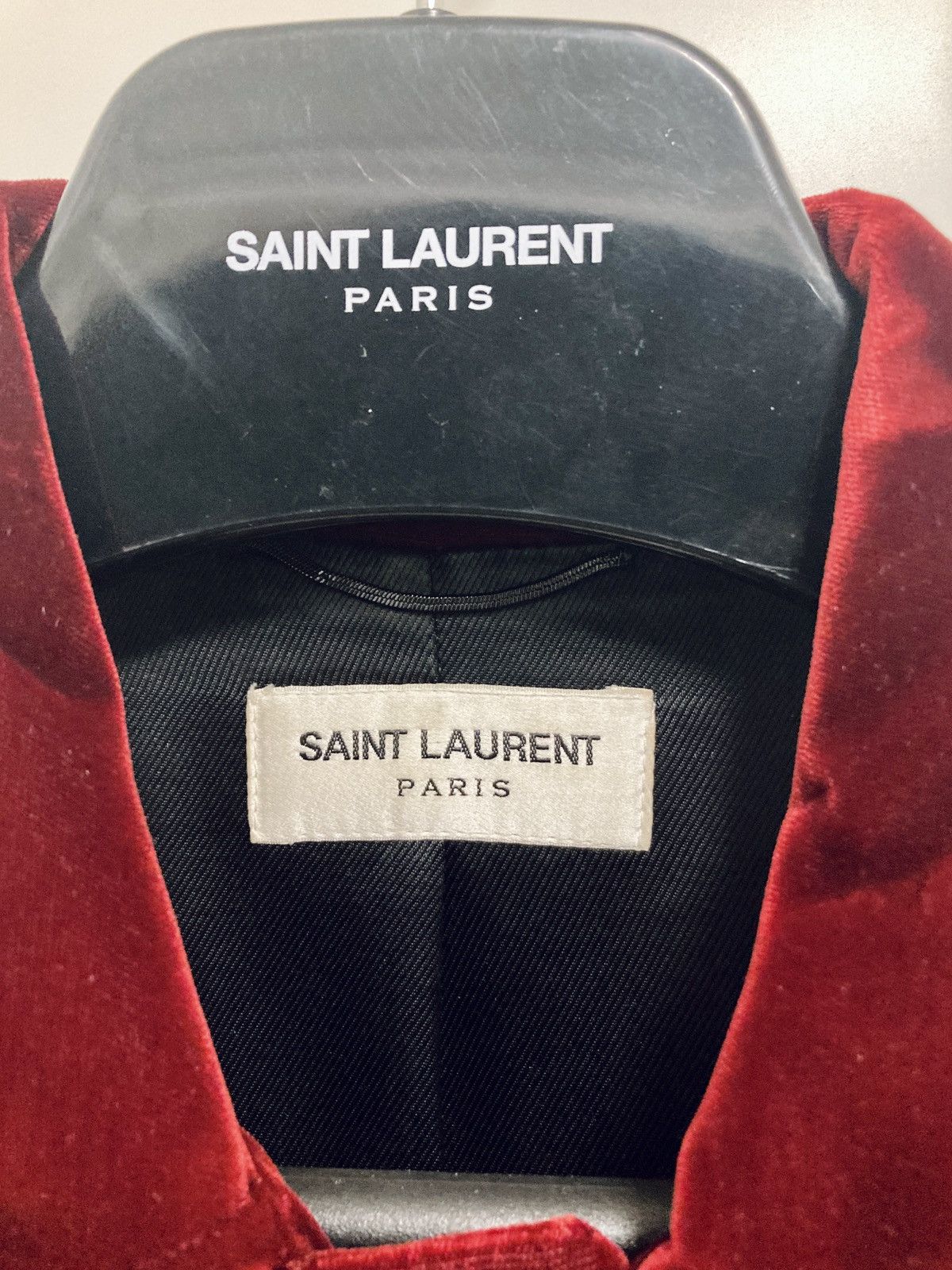 Saint Laurent Paris SAINT LAURENT PARIS BY HEDI SLIMANE 16AW/FW VELVET JACKET Size US S / EU 44-46 / 1 - 9 Thumbnail