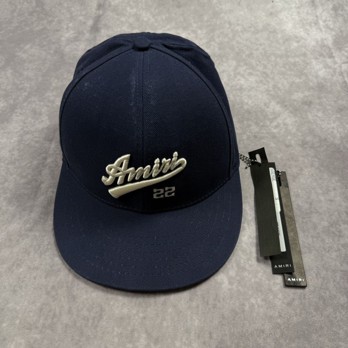 Amiri Amiri 22 Logo Fitted Cap Size ONE SIZE - 1 Thumbnail