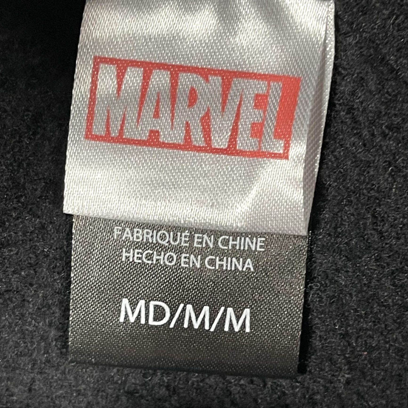 Vintage Marvel Venom Hoodie Mens M Black Graphic Pullover Sweatshirt Fleece Comic Pullover Hooded Pockets Crew Neck Long Sleeve Size US M / EU 48-50 / 2 - 4 Thumbnail