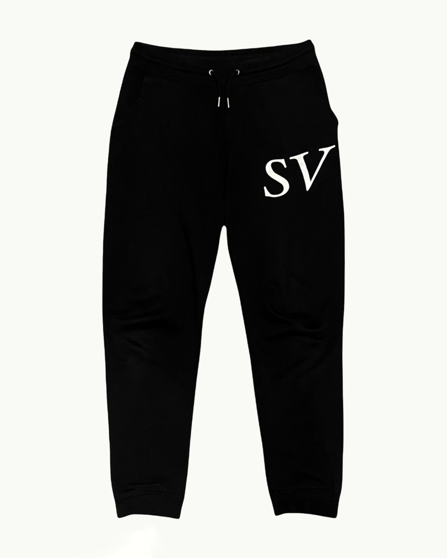 Saint Virgo SV Italic Organic Black Jogger Sweatpants Small