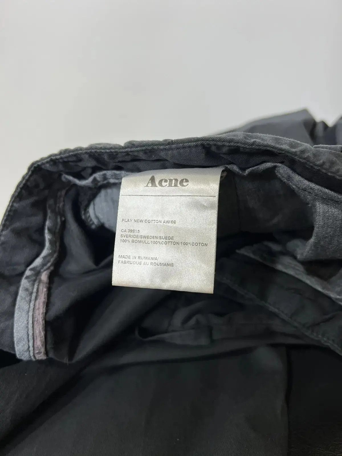 Acne Studios × Vintage Vintage Acne play new cotton aw 08 Size 28" / US 6 / IT 42 - 5 Thumbnail