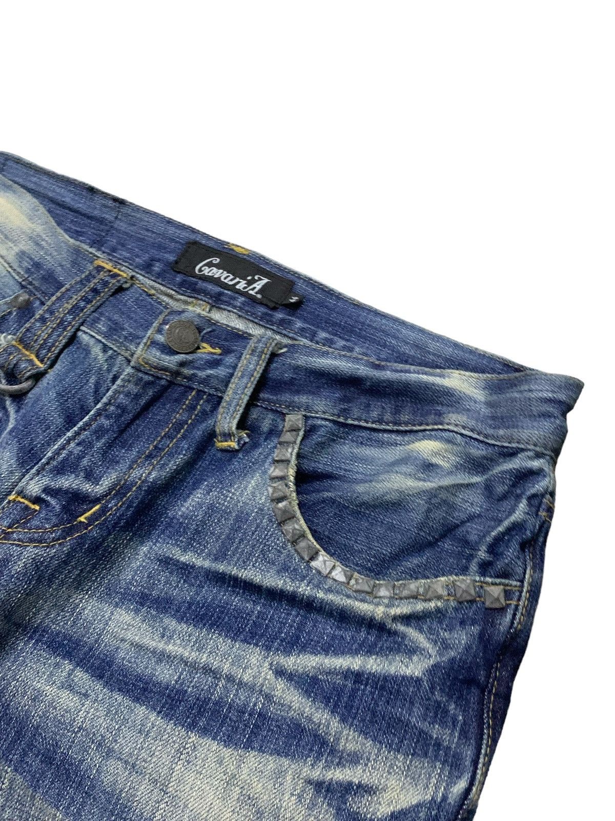 CIVARIZE × If Six Was Nine × Tornado Mart Tornado Mart Junya Watanabe Style Mud Claw Mark Flared Jeans Size US 30 / EU 46 - 10 Thumbnail