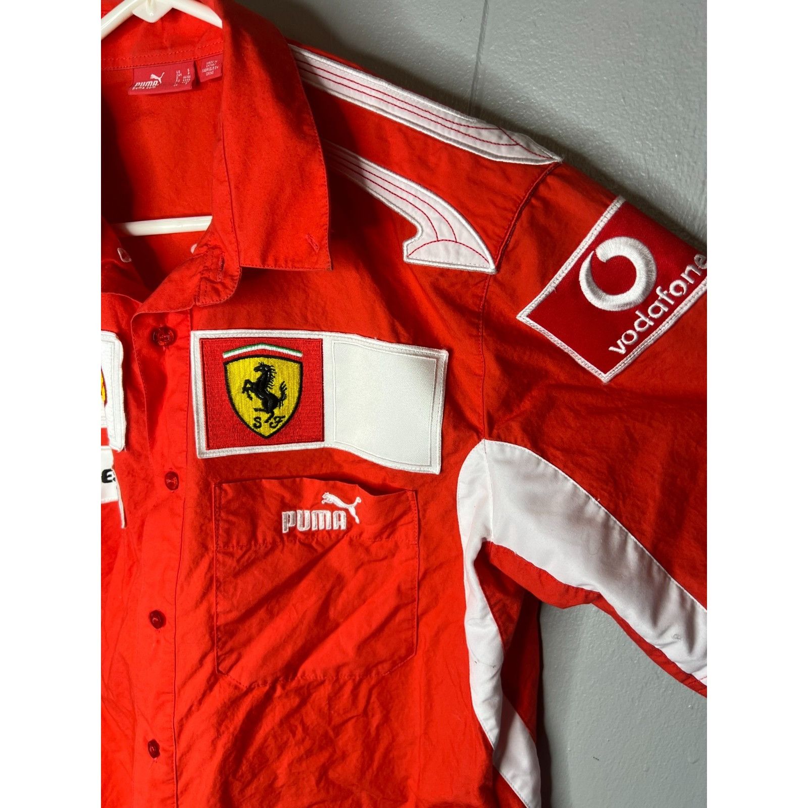 Ferrari × Puma Puma Ferrari Scuderia sponsor Men Small Orange Short Sleeve Size US S / EU 44-46 / 1 - 4 Thumbnail