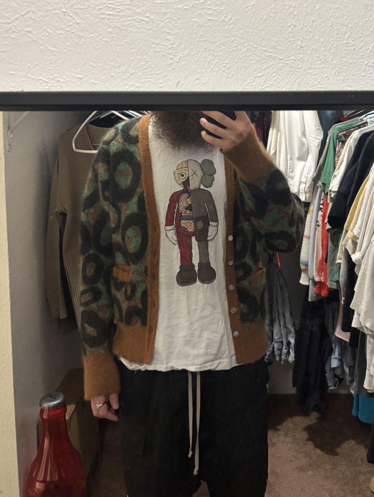 Japanese Brand FAF Fake as flowers cardigan Size US M / EU 48-50 / 2 - 4 Thumbnail