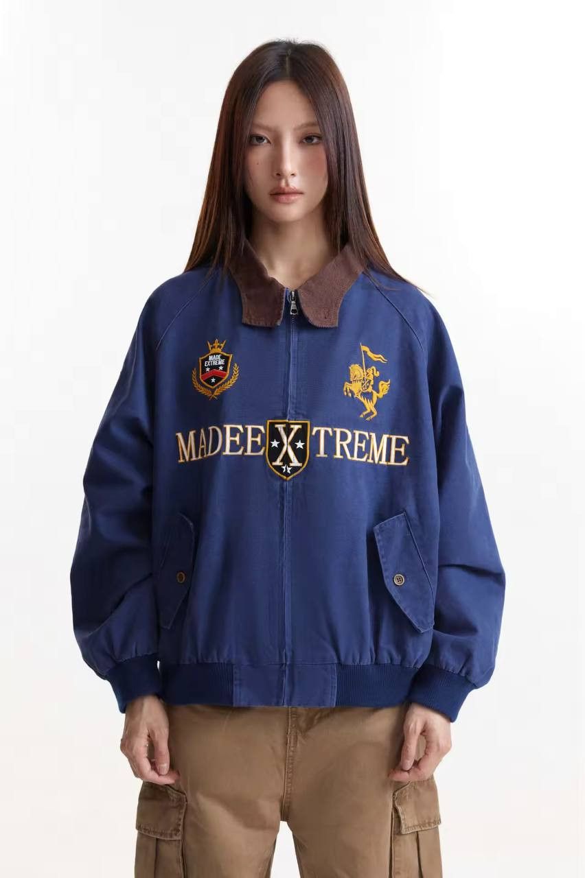 Japanese Brand × Vintage MADE EXTREME vintage retro American style bomber jacket Size US XL / EU 56 / 4 - 6 Thumbnail