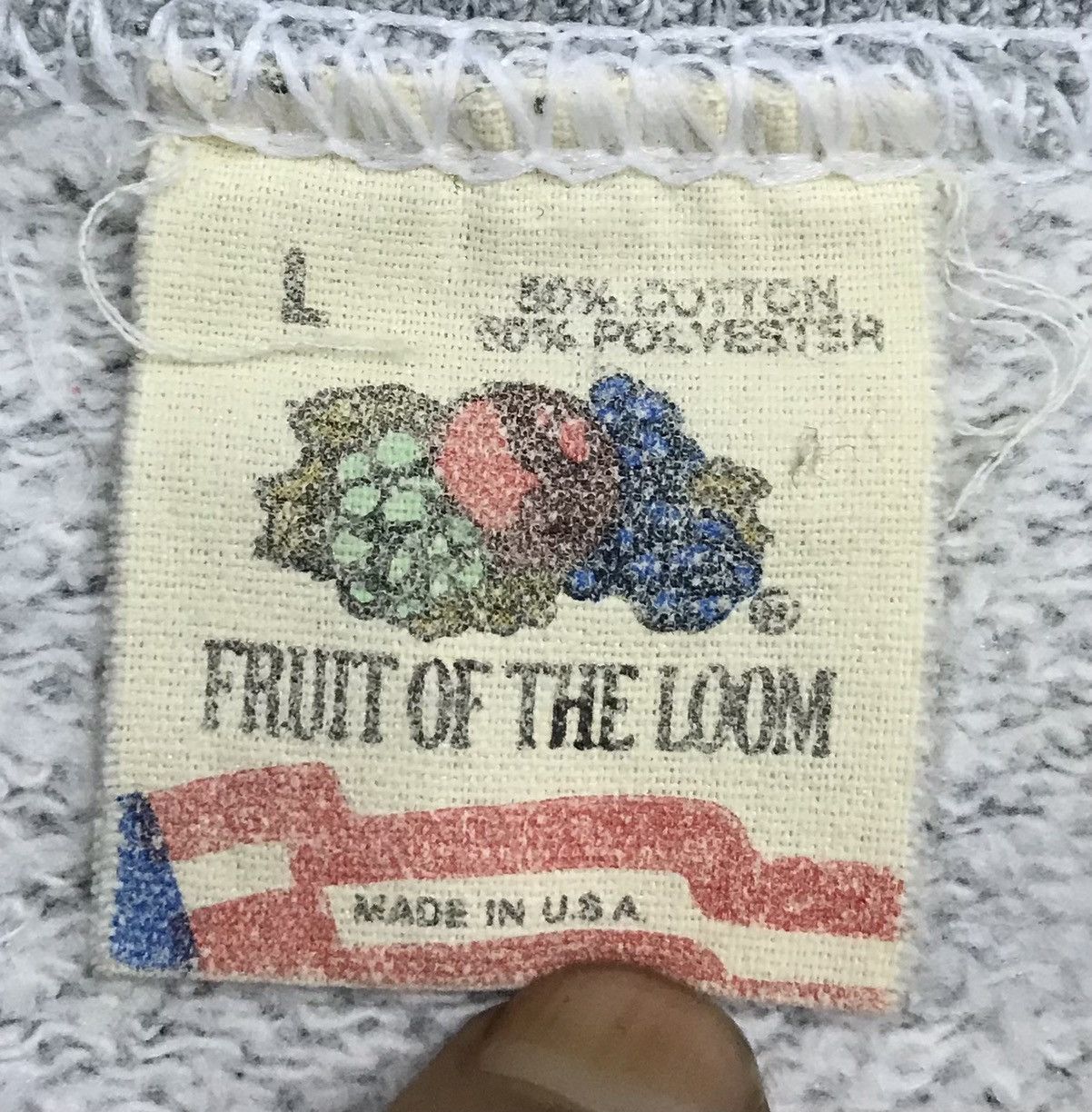 Fruit Of The Loom × Vintage Fruit Of The Loom Michigan State Made In Usa Sweatshirt Size US L / EU 52-54 / 3 - 7 Thumbnail