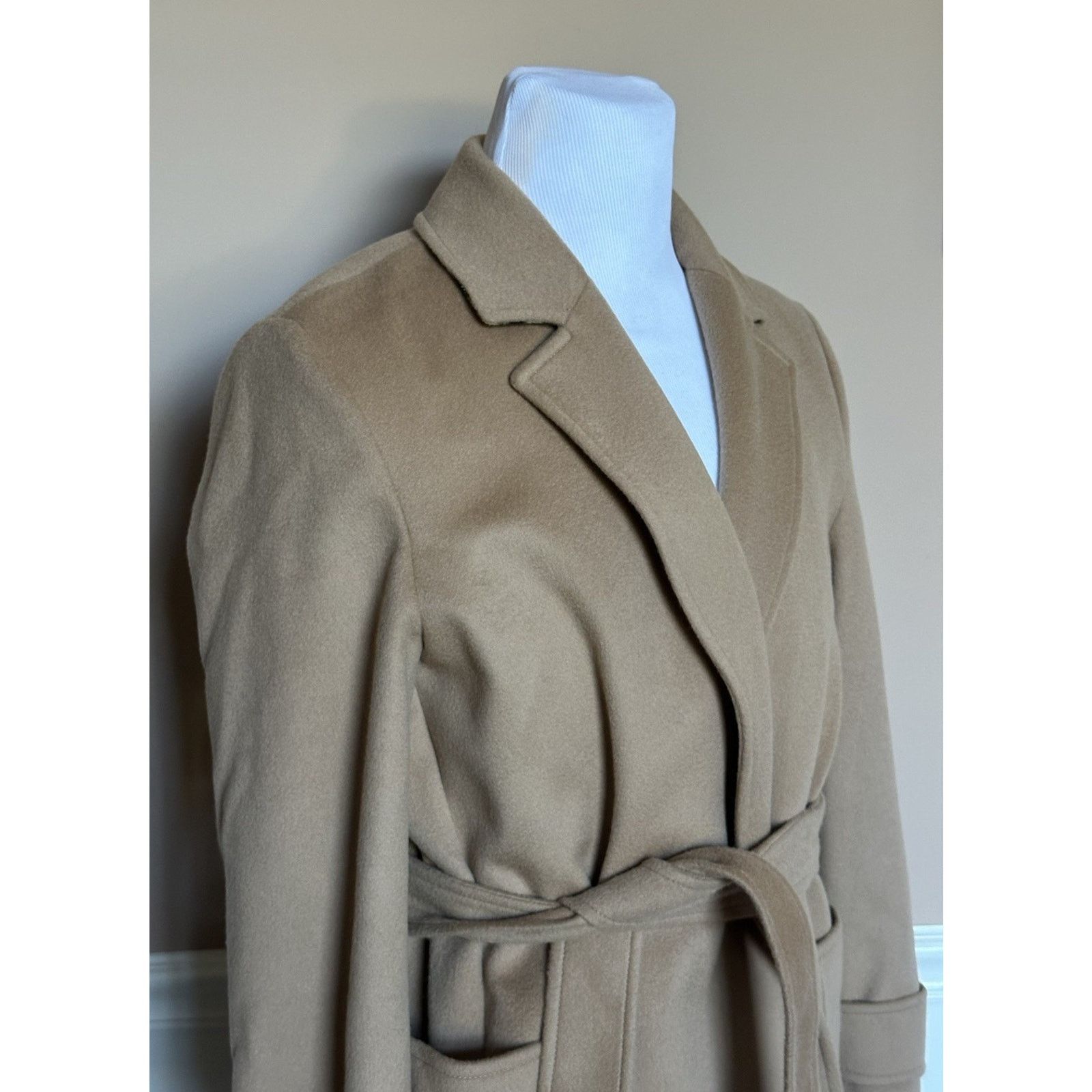 Burberry Burberry Wool/Cashmere Camel Jacket 10 US 8073327 Size L / US 10 / IT 46 - 3 Thumbnail