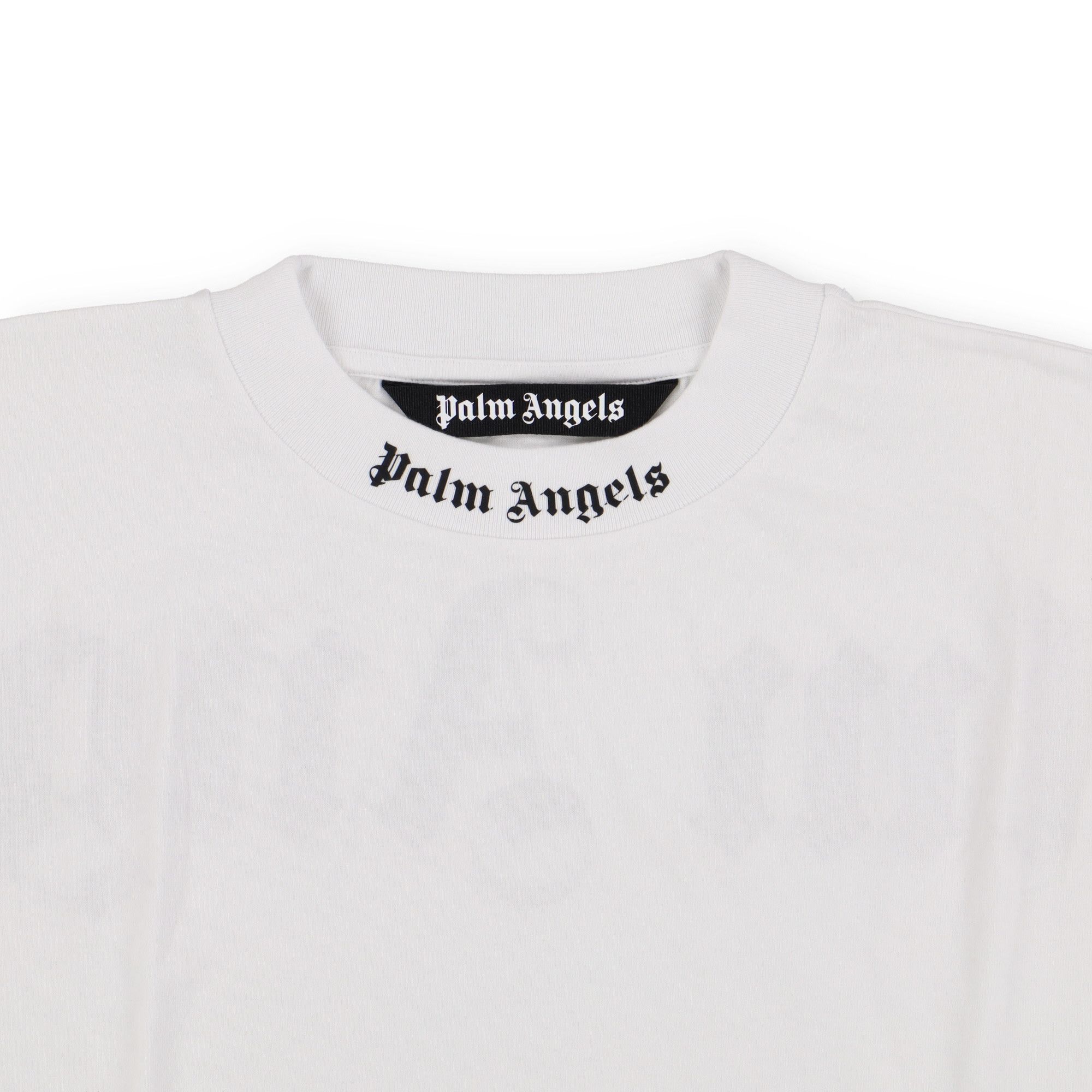Palm Angels White Classic Logo Long Sleeve T-Shirt Size M / US 6-8 / IT 42-44 - 6 Thumbnail