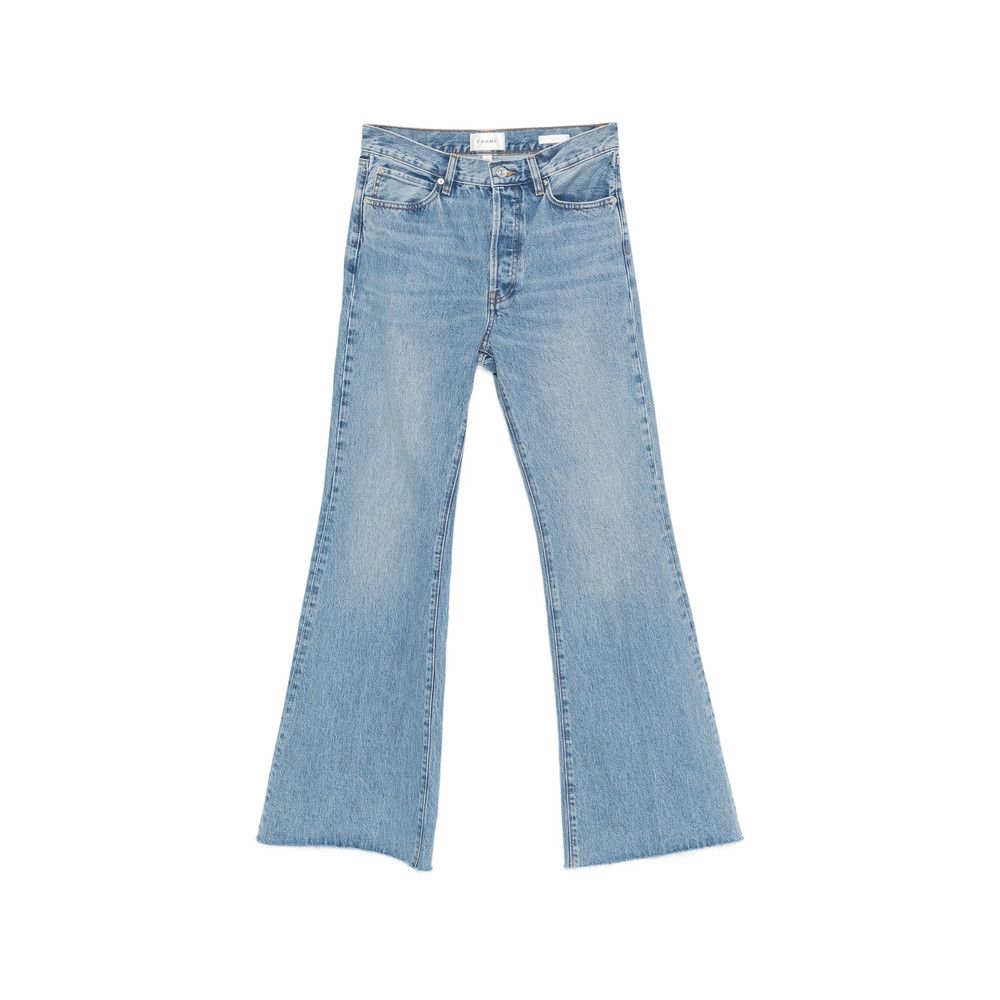 Frame Frame BLUE Denim - Wide-Leg Jeans Size 25" / US 0 / IT 36 - 1 Thumbnail