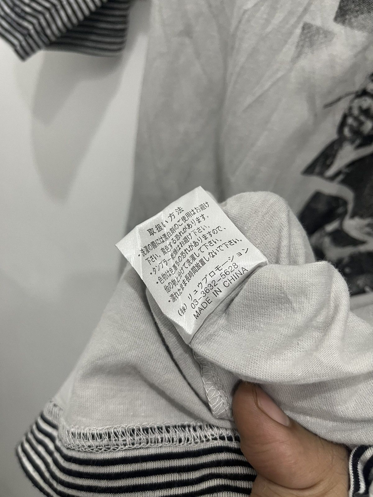 Japanese Brand Y2K NR Double Layer Windbag Missouri Hysteric Style Tee Size US L / EU 52-54 / 3 - 5 Thumbnail