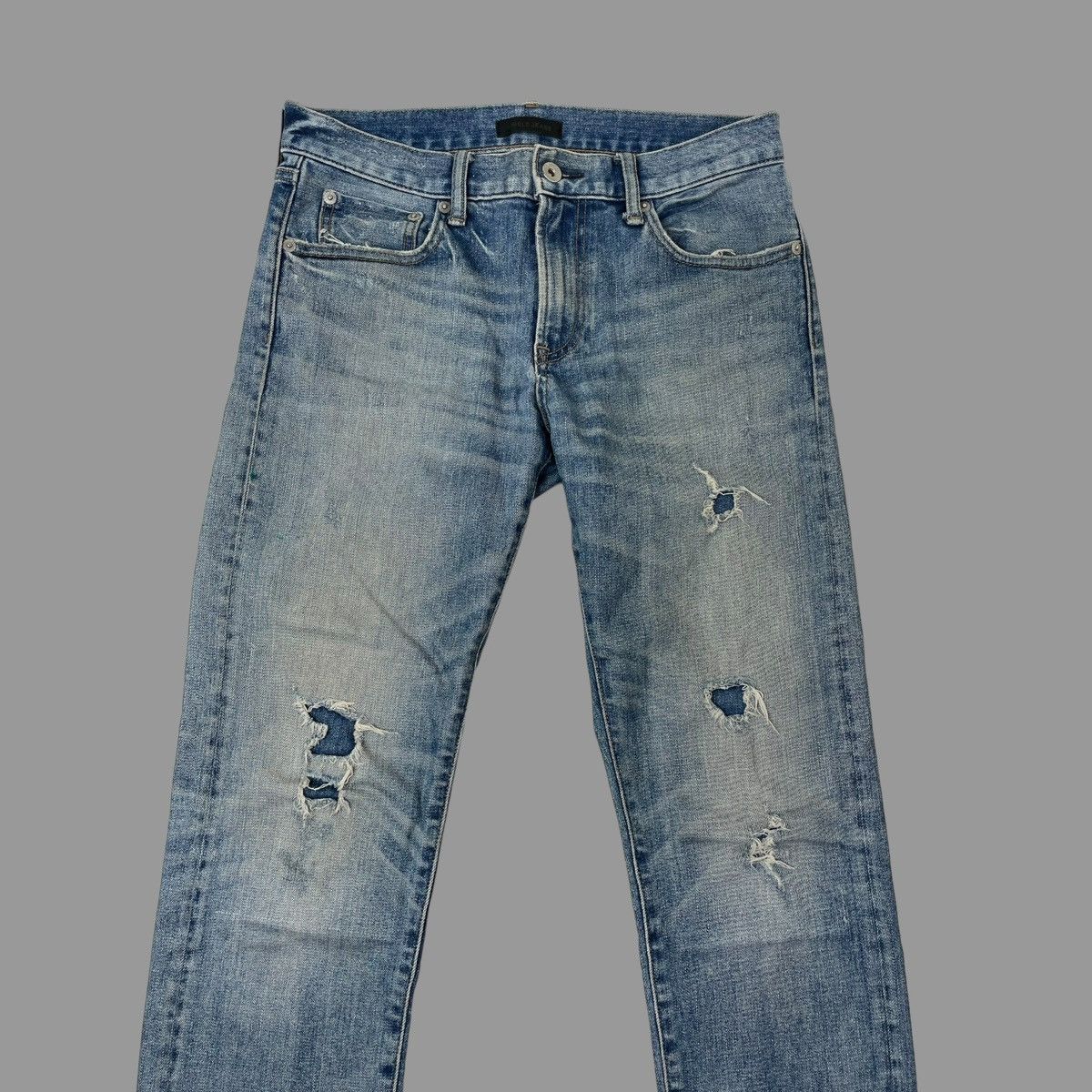 Uniqlo Uniqlo faded selvage denim jeans Size 30" / US 8 / IT 44 - 3 Thumbnail