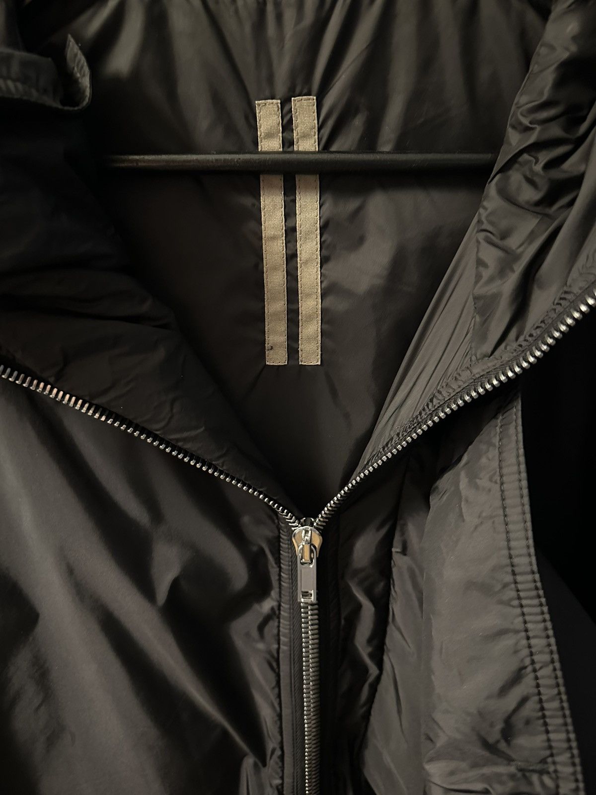 Rick Owens Drkshdw Rick Owens "Sisy" Parka Jacket Black Drkshdw Zip Trenchcoat Size US M / EU 48-50 / 2 - 5 Thumbnail