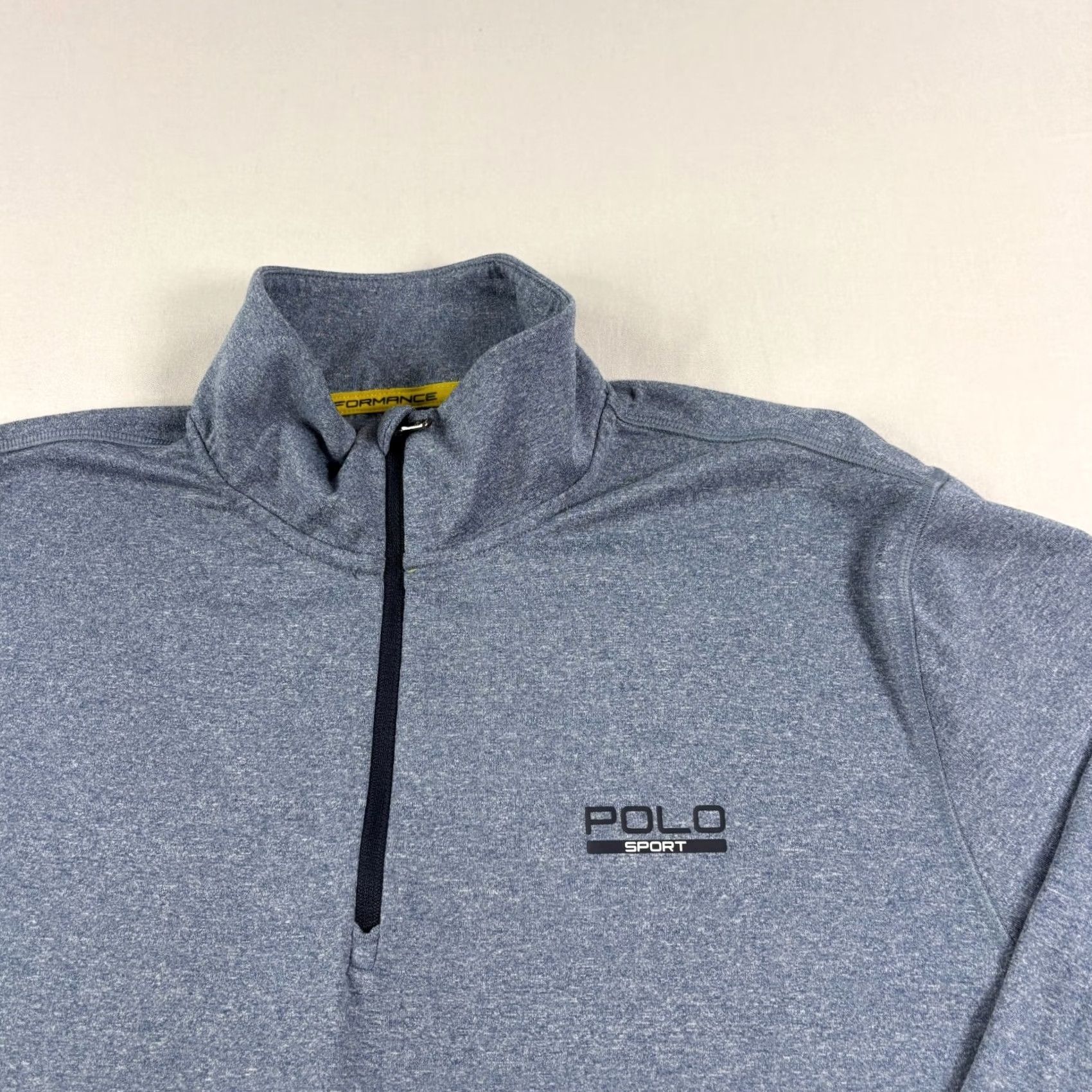 Polo Ralph Lauren Polo Ralph Lauren Sweatshirt Men Medium Blue Golf Pullover 1/4 Zip Stretch Sport Size US M / EU 48-50 / 2 - 3 Thumbnail