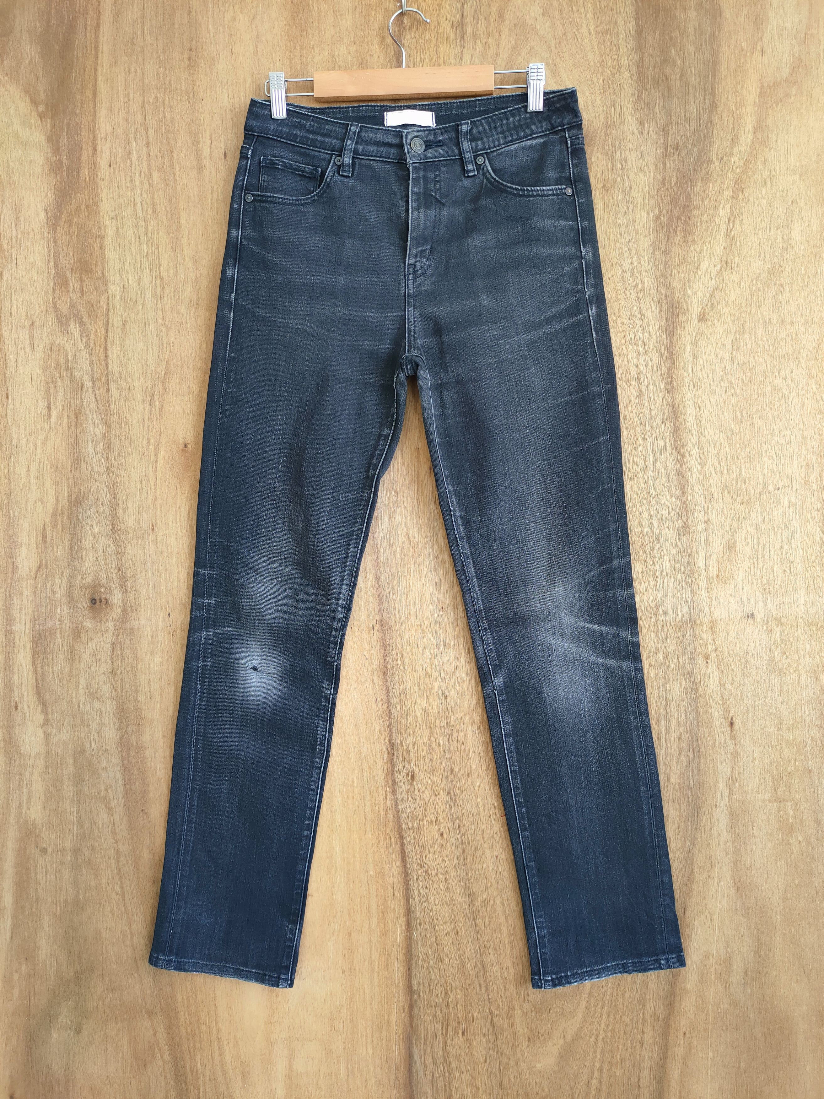 Japanese Brand VINTAGE JAPANESE BRAND BLACK JEAN DENIM PANTS Size US 28 / EU 44 - 1 Thumbnail