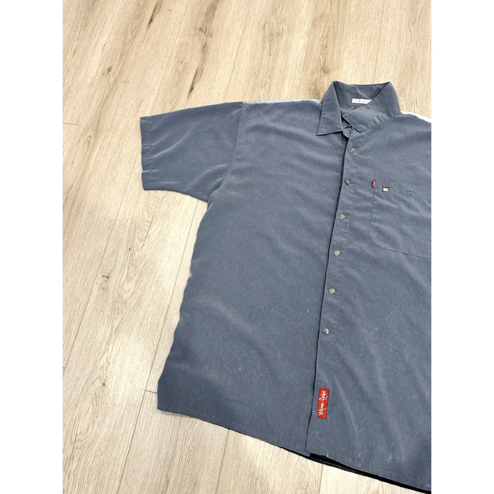 Ecko Unltd. VINTAGE Marc Ecko Unlimited Polyester Men's 2XL Button Shirt Size US XXL / EU 58 / 5 - 6 Thumbnail