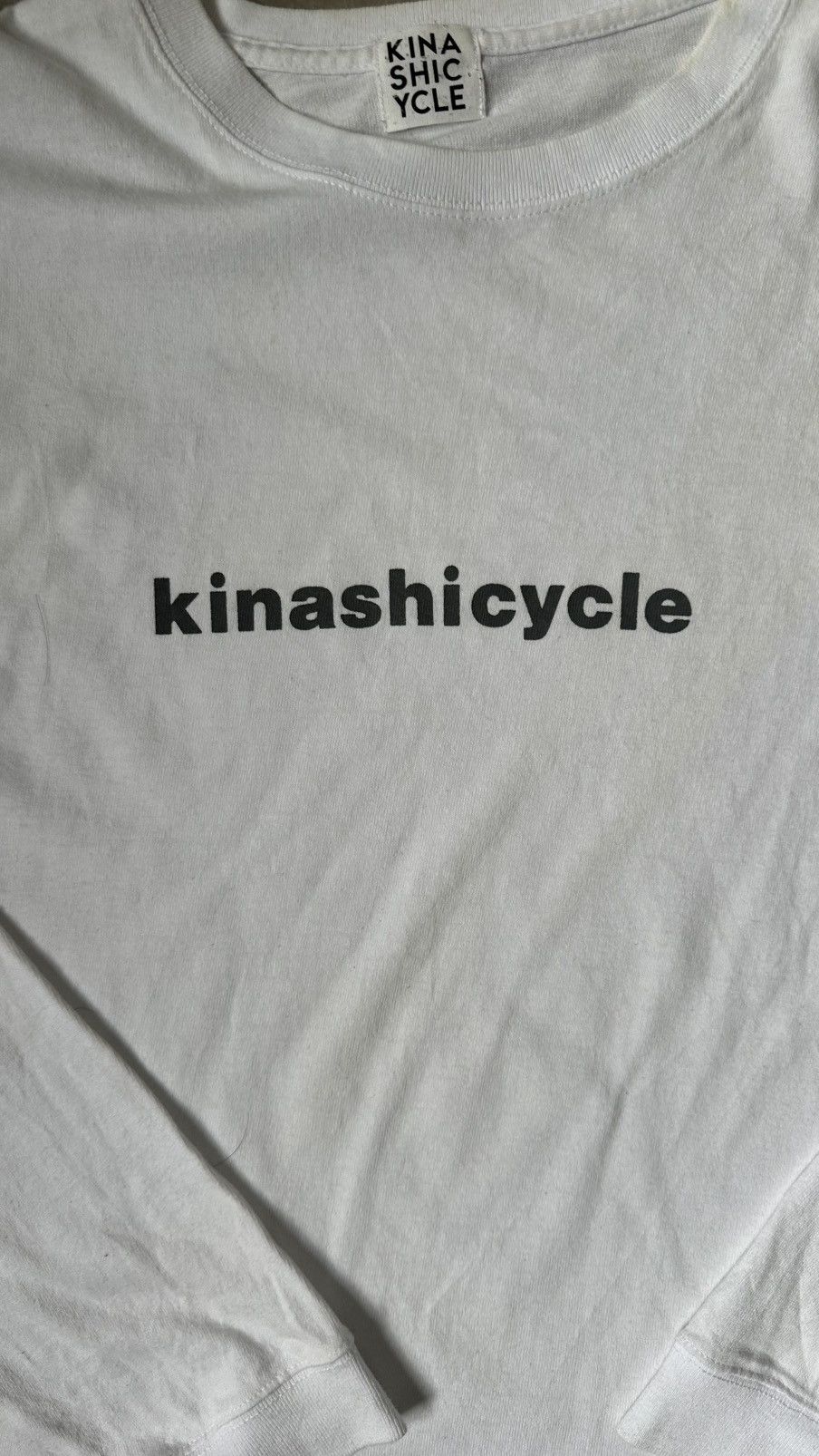 Japanese Brand KINASHICYCLE CYCLE LONG SLEEVE TEE Size US M / EU 48-50 / 2 - 2 Thumbnail