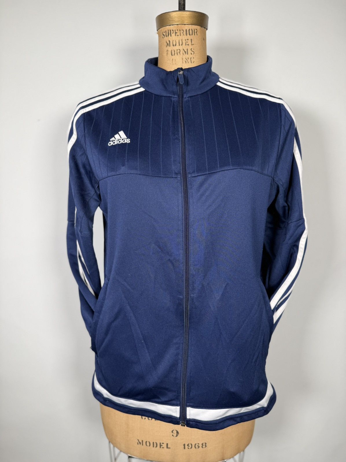 Adidas Adidas Tiro15 Training 3 Stripes Track Jacket Size US M / EU 48-50 / 2 - 1 Thumbnail